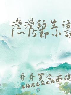 滢滢的生活日记1～15节小说