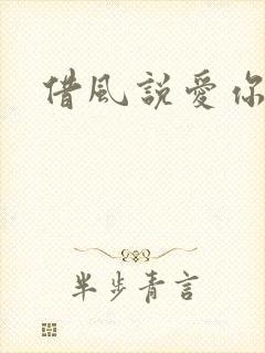 借风说爱你