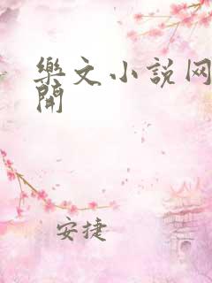 乐文小说网打不开