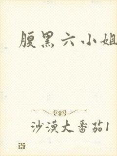 腹黑六小姐