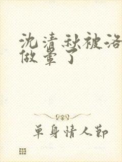 沈清秋被洛冰河做晕了