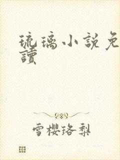 琉璃小说免费阅读