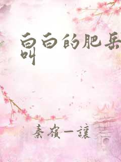 白白的肥岳嗷嗷叫