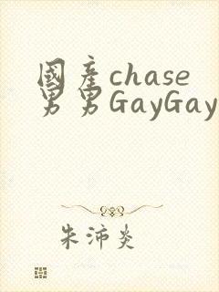 国产chase男男GayGay