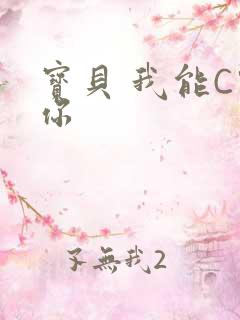 宝贝 我能C哭你