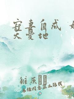 宠妻自成  婚天爱地
