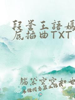 段誉王语嫣在井底插曲TXT