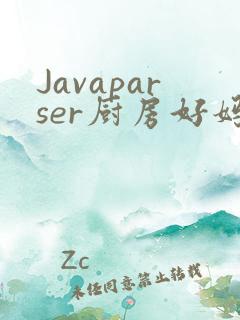 Javaparser厨房好妈妈