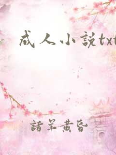成人小说txt