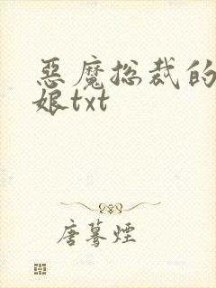 恶魔总裁的小新娘txt