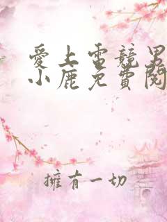 爱上电竞男神林小鹿免费阅读