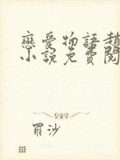 恋爱物语赵菲菲小说免费阅读全文