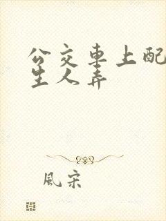 公交车上配合陌生人弄