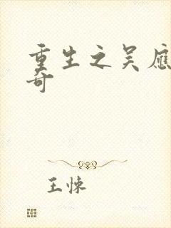 重生之吴应熊传奇