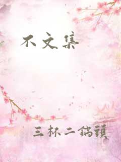 不文集