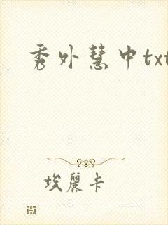 秀外慧中txt