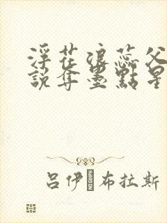 浮花浪蕊父女小说夺墨点星