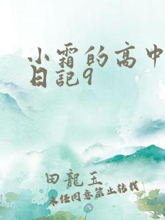 小霜的高中成长日记9