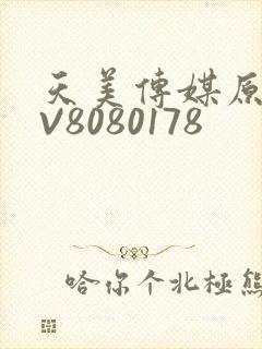 天美传媒原创MV8080178