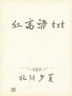 红高粱 txt