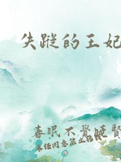 失踪的王妃