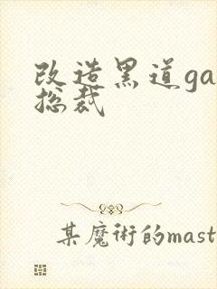 改造黑道gay总裁