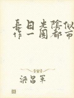 长日光阴似箭乱作一团都市言情