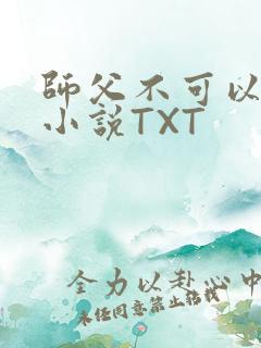 师父不可以灵犀小说TXT