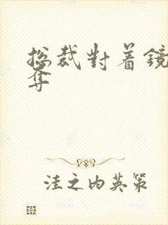 总裁对着镜子掠夺