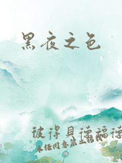 黑夜之色