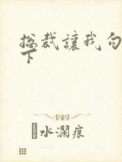 总裁让我勾搭一下