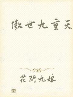 傲世九重天小说