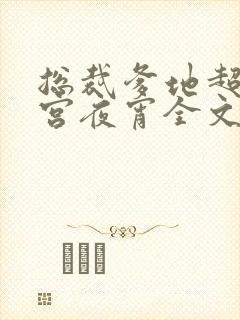 总裁爹地超给力宫夜宵全文免费