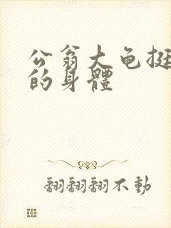 公翁大龟挺进我的身体