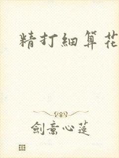 精打细算花满筛