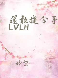 还敢提分手吗嗯LVLH
