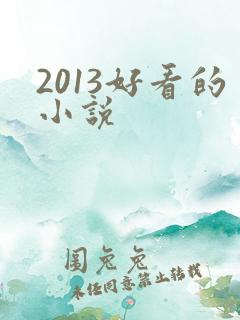 2013好看的小说