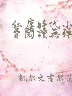 红尘时代小说免费阅读无弹窗