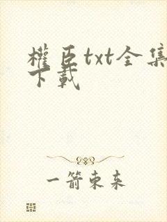 权臣txt全集下载