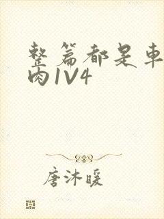 整篇都是车的多肉1V4