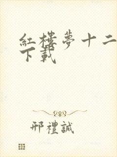 红楼梦十二金钗下载