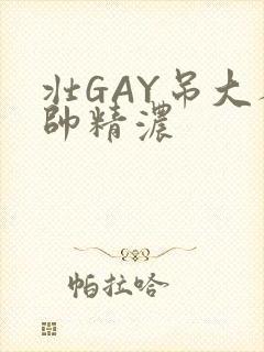 壮GAY吊大人帅精浓