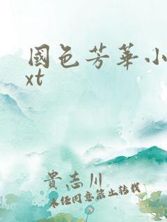 国色芳华小说txt