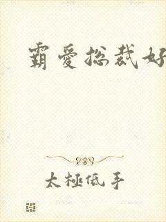 霸爱总裁好生猛