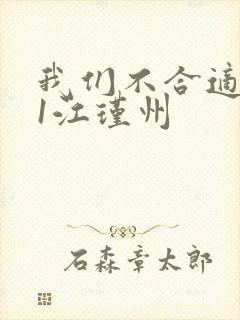 我们不合适1v1江瑾州