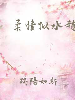 柔情似水赵雅儿