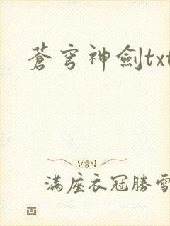 苍穹神剑txt