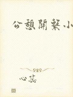 公憩关系小说