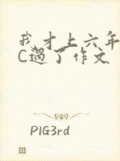 我才上六年级就C过了作文
