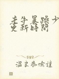 老牛暴躁少女的更新时间